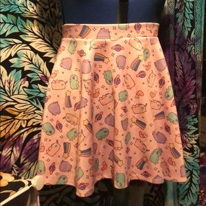 Pusheen skater skirt
